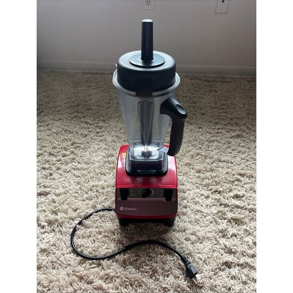 Vitamix VM0103D 5200 Professional Grade Blender Variable 10 Speed Clean RED 8 Cu - Picture 1 of 15